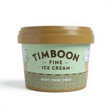 Timboon Ice Cream Mint Choc Chip